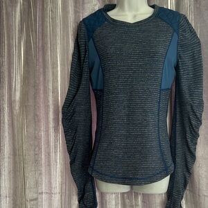 Lululemon Run: Ice Queen Long Sleeve
Slope Stripe Limitless Blue SiZE 4